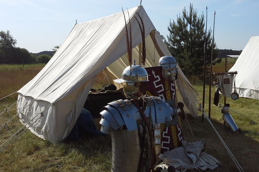 Zelt und Ausrüstung von Iolius Bructerus Martialis (LEG XIX) ...