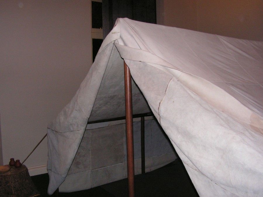 Typisches Zelt eines römischen Contuberniums