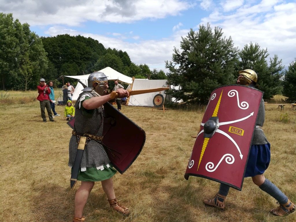 Ein Kampf Legionär gegen Legionär, wie in den römischen Bürgerkriegen war ein reiner Ermüdungskampf ...
